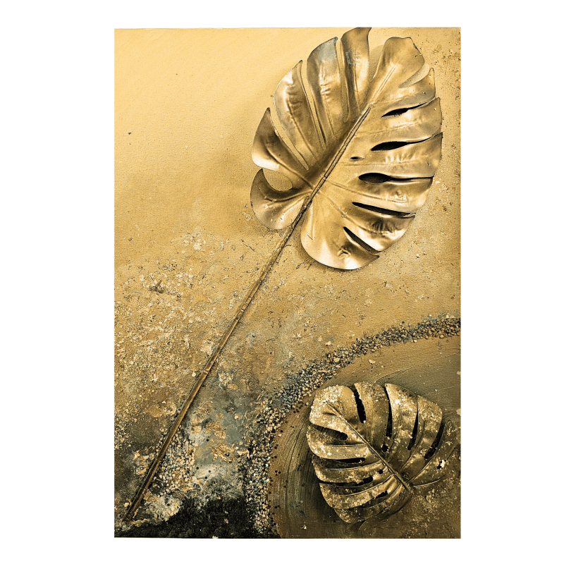 Kunstwerk "Goldpalme"