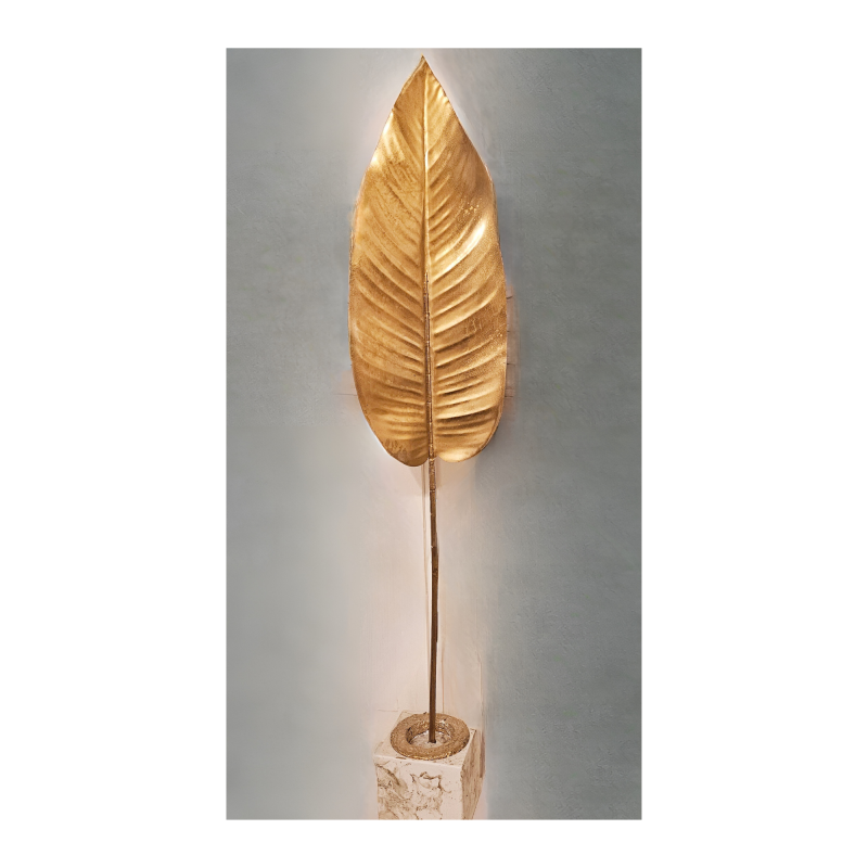 Dekorationsgegenstand Palme Gold